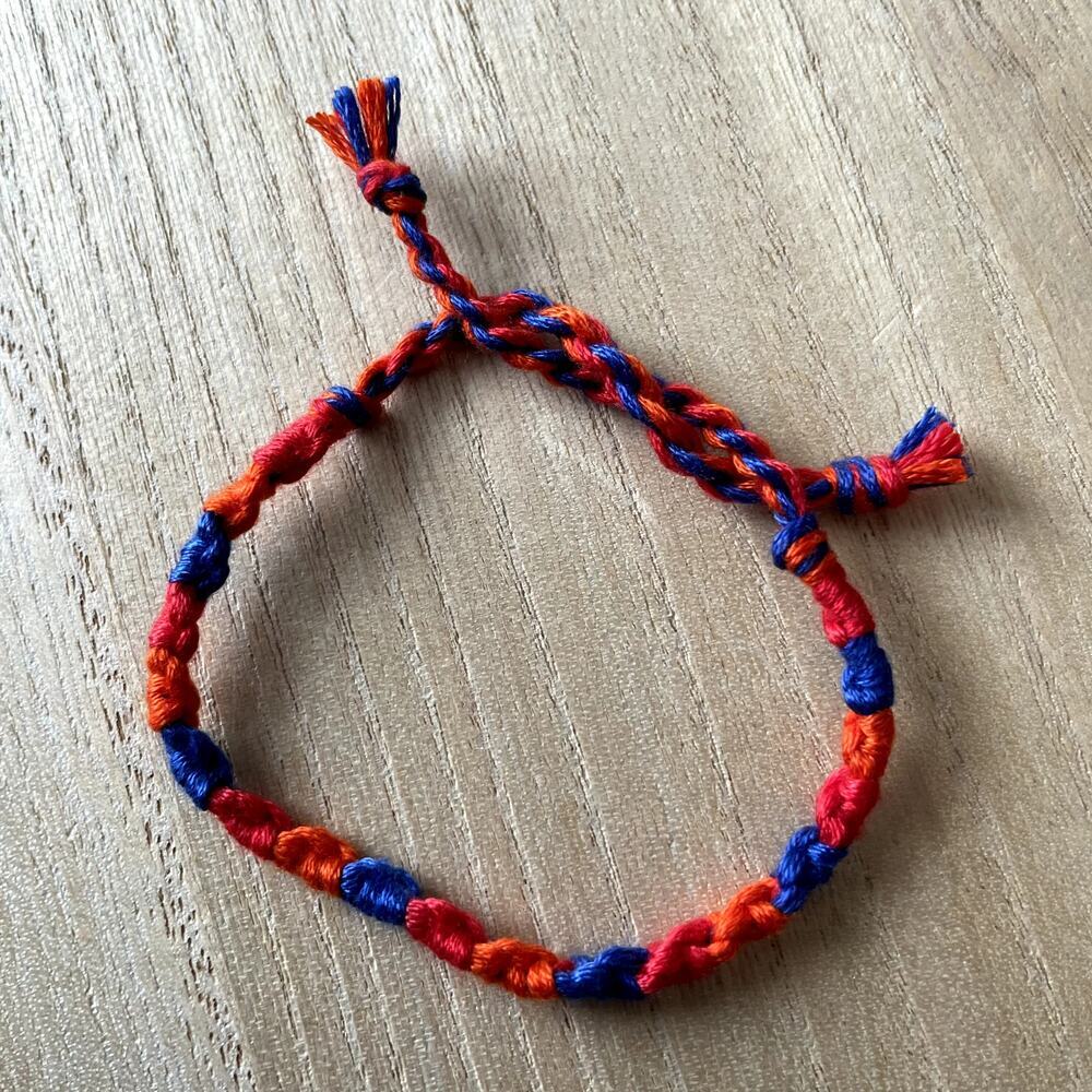 Iliana Bracelet anklet trendy comfortable tie embroidery thread woven gift